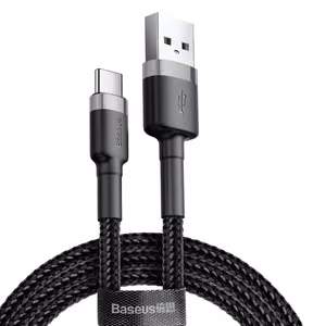 Baseus CATKLF-UG1 USB kabelis 3 m USB A USB C Juoda