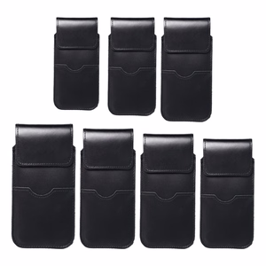 ROYAL - Odinė universali kišenė su dangteliu / juoda - Dydis 2XL+aukštas - SAMSUNG S21 ULTRA / HUAWEI P Smart 2021 / XIAOMI Redmi 12 / OPPO A98 5G