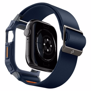 Spigen Lite Fit "Pro" dėklas Apple Watch 10 (46mm) tamsiai mėlynas