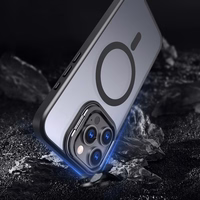 Tech-Protect MagStand Magnetinis dėklas telefonui su stovu iPhone 16 Pro - pusiau skaidrus