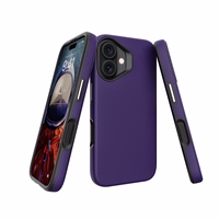 Dėklas Perfectionists Triangle Mag Case Apple iPhone 11 violetinis