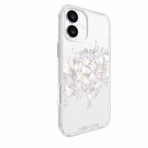 Case-Mate Karat MagSafe dėklas su perlamutro intarpais, skirtas iPhone 16 Plus, „A Touch of Pearl“