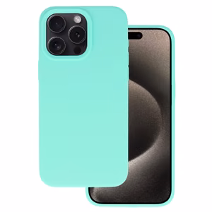 Silicone Lite dėklas telefonui iPhone 13 Pro mėtinis