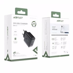 Įkroviklis Acefast A1EU juodas (PD20W)