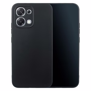 Матовый чехол из TPU для Oppo A6 Pro 5G, чёрный