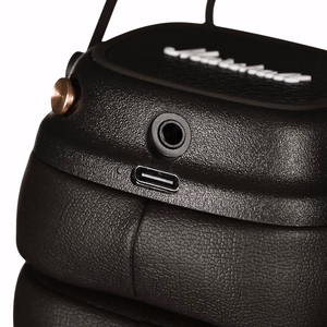 Belaidės ausinės Marshall Major V On-Ear Bluetooth rudos