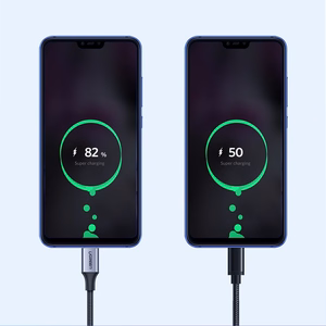 Ugreen US288 60125 USB-A / USB-C QC 3.0 3A 0.5m laidas - pilkas