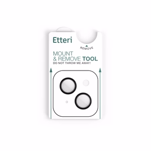 Etteri защита объектива камеры iPhone 13 / 13 Mini черный