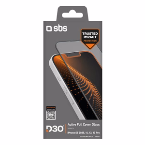 aktyvus pilnai dengiamas apsauginis stiklas iPhone 16E