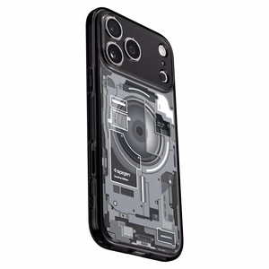 Spigen Ultra Hybrid MagSafe Zero One dėklas iPhone 18 Pro / 17 Pro, juodas