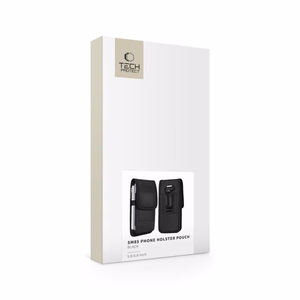 Tech-Protect SM85 dėklas 5.8–6.8" išmaniesiems telefonams - juodas