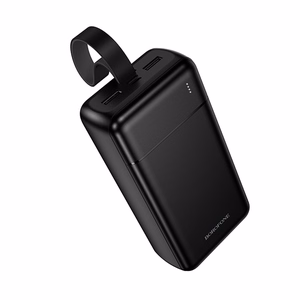 Borofone BJ88B Clever išorinė baterija 30000mAh 2xUSB juoda