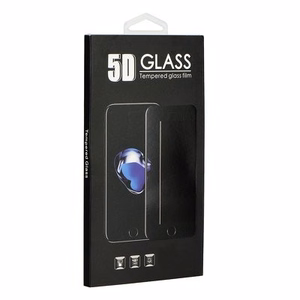 5D Full Glue Tempered Glass - for Samsung Galaxy S22 Ultra (hole) black