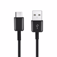 USB A į Type C 2.0 kabelis HD21 1 m juodas