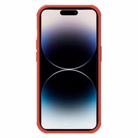 Dėklas Nillkin Super Frosted Shield Pro Apple iPhone 15 Pro raudonas