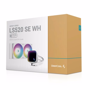 DeepCool LS520 SE WH procesoriaus „viskas viename“ skystasis aušintuvas 12 cm baltas 1 vnt.