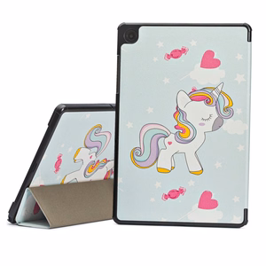 Dėklas Reach Smart Leather Samsung X210/X215/X216 Tab A9 Plus 11.0/X230/X235/X236 Tab A11 Plus 11.0 unicorn