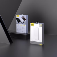 Dudao K10Pro išorinė baterija 2.4A 20000mAh 2 x USB-A - baltas