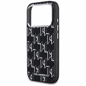 Karl Lagerfeld IML KL Monogram MagSafe чехол iPhone 17 Pro черный