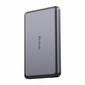 Magnetinė išorinė baterija Mcdodo MC-4641 Ultra-Thin 5000mAh 1C, belaidė (auksinė)