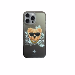 ZUCK BEAR HAROLD IPHONE 16 PRO MAX JUODAS