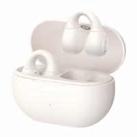 Baseus Bass 15 Clip Open Ear Laisvų rankų įranga True Wireless Stereo (TWS) Įkišamos į ausį Skambučiai / muzika Bluetooth Balta