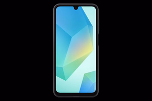 OA166TB dėklas su kortelių kišene Samsung Galaxy A16, juodas