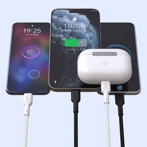 Dudao L9C 65W USB-C - USB-C kabelis 2m - baltas