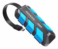 ADATA SC740 500 GB C tipo USB 3.2 Gen 2 (3.1 Gen 2) Juoda, Mėlyna