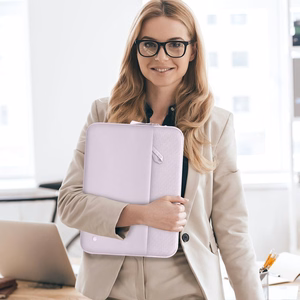 "Tech-Protect" dėklas 13-14 colių nešiojamajam kompiuteriui - rožinis