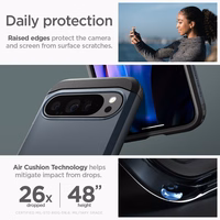 Spigen Tough Armor dėklas telefonui Google Pixel 9 Pro XL - grafitas