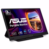 ASUS ZenScreen MB166C kompiuterio monitorius 39,6 cm (15.6") 1920 x 1080 pikseliai „Full HD“ LED Juoda