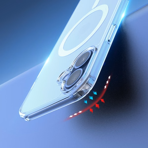 Dėklas Dux Ducis Clin Magsafe Apple iPhone 16 skaidrus