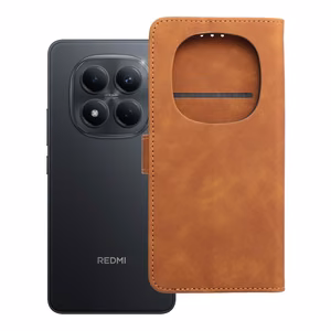 TENDER knygos dėklas, skirtas XIAOMI Redmi Note 15 PRO 5G brown