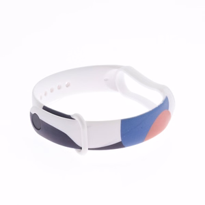 Dirželis Moro juosta Xiaomi Mi Band 3 / 4 silikoninis dirželis laikrodžio apyrankė raštas 10