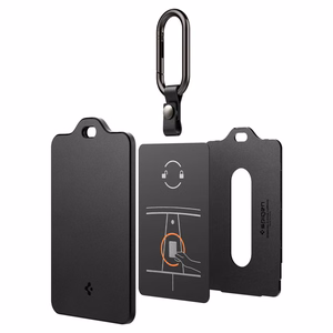Spigen TO243 Tesla automobilio rakto kortelės laikiklis, juodas