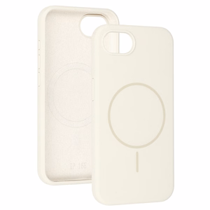 Magnetinis plonas silikoninis dėklas Iphone 16e akmens spalva