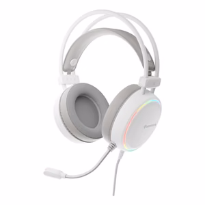 Genesis RGB Gaming Headset Neon 613 G2 Wired Over-ear Microphone White