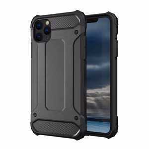 Šarvuotas anglies dėklas telefonui Iphone 17 Air juodas