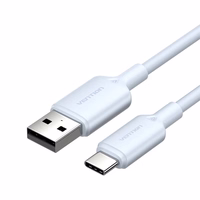 USB 2.0 A į USB-C 3A kabelis Vention CTQLF 1M (mėlynas)