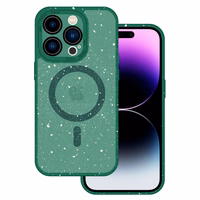 Tel Protect Magnetinis Apsauginis Matinis Dėklas Iphone 14 Pro Žalias