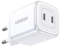 Įkroviklis Ugreen CD294 45W GaN 2xUSB-C baltas