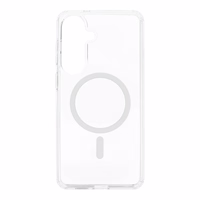 Dėklas for Samsung S26 PLUS Forcell F-Protect Clear Hybrid Premium suderinamas su MagSafe skaidrus