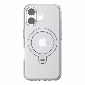 Dėklas telefonui Torras Ostand Spin iPhone 16 Plus (m) - skaidrus (m)