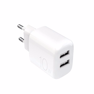 Puro PROLITE 10W 2x USB-A sieninis įkroviklis - baltas