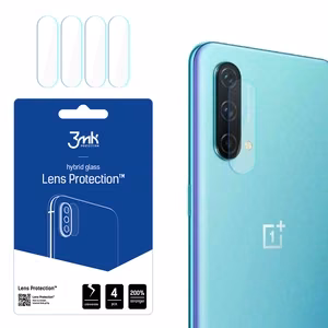 3MK FLEXIBLE GLASS LENS hibridinis stiklas ONEPLUS NORD CE 5G skirtas 4 vnt. kamerai