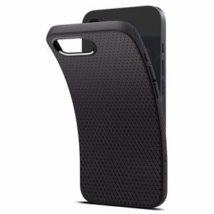Spigen Liquid Air iPhone 16e dėklas - matinė juoda