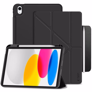 Tech-Protect SC Pen Origami deklas iPad 10.9 colio 2022 / 2025, juodas