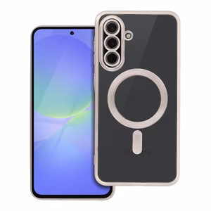 Electro Mag Cover case for Samsung A36 compatible with MagSafe titanium