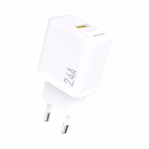 Dudao A23 2.4A USB-A įkroviklis – baltas